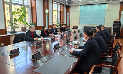 k8凯发官网董事长胡晓萍、总裁芦传有赴黑龙江省药品监督管理局座谈交流