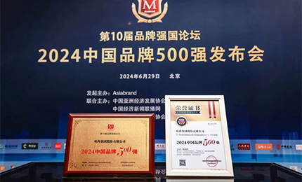 【逐梦新时代，品牌赢未来】哈药品牌荣登中国品牌500强